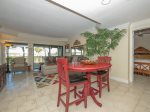 Bar Height Dining Table for Four at 1848 Beachside Tennis