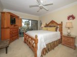Master Bedroom with Queen Bed at 1848 Beachside Tennis