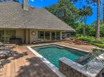 3 Marsh Island Road in Sea Pines has a phenomenal outdoor living space