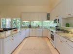 Kitchen at 3 Marsh Island Road has tons of counter space and updated appliances