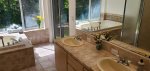 Queen Bathroom with Jacuzzi tub and double sink