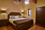 Master bedroom with king size bed