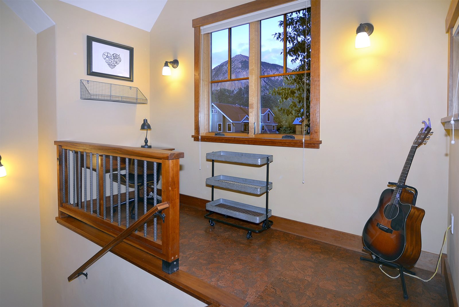 Pet friendly rental home in Crested Butte with mountain views.