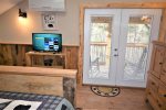 King Bedroom with Private Screened Porch