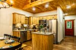 Open Concept Kitchen and Dining Area