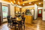 Open Concept Kitchen and Dining Area