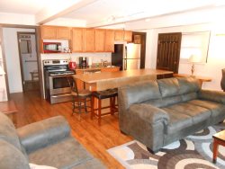 B1: Spacious one bedroom has big windows, convenient parking, and is our most accessible condo.