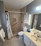 Mater Bathroom - Walk-in Shower