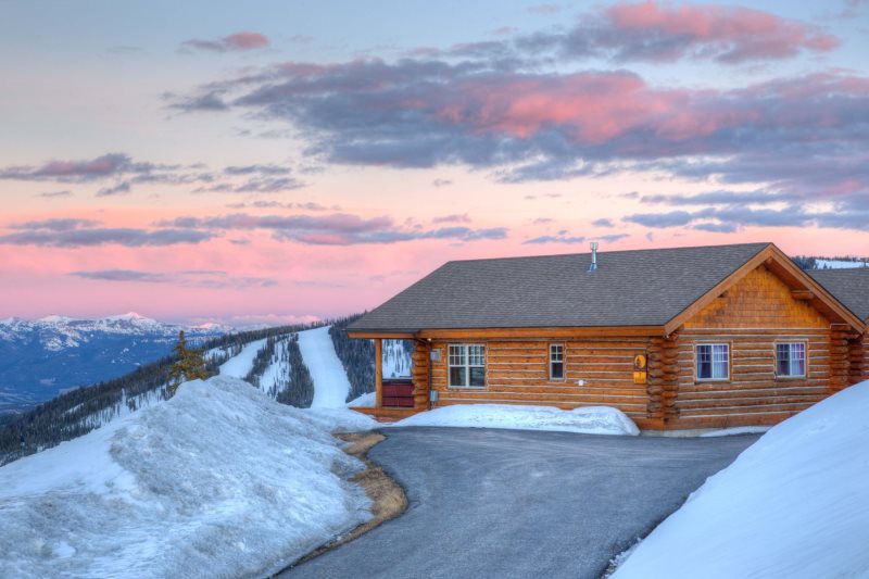 Cowboy Heaven Cabin Big Sky Montana Vacation Rental Ski