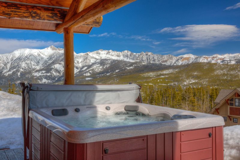 Cowboy Heaven Cabin Big Sky Montana Vacation Rental Ski