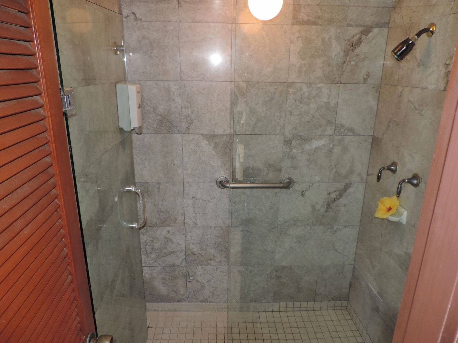 Updated shower in Master bedroom