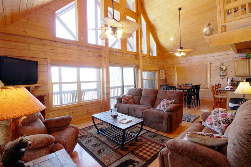 Luxury Log Cabin With Outstanding Views Of Smoky Mountains