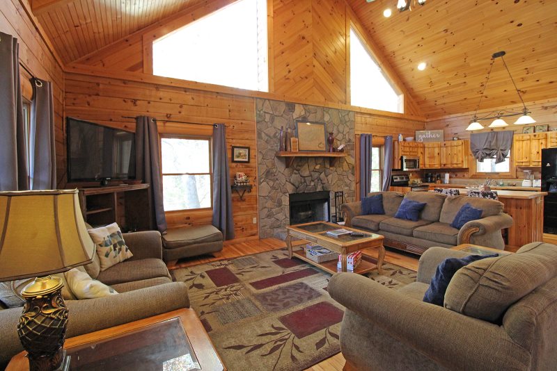 Luxury Log Cabin Close To Bryson City And Cherokee Nc