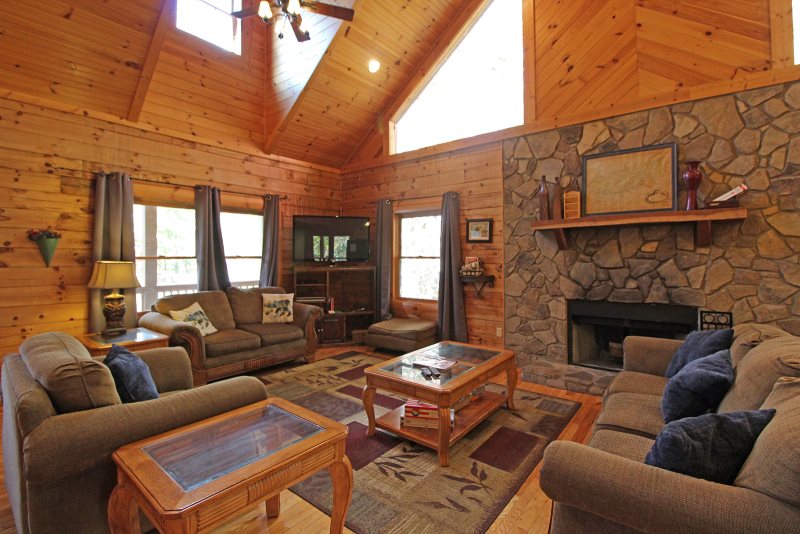 Luxury Log Cabin Close To Bryson City And Cherokee Nc