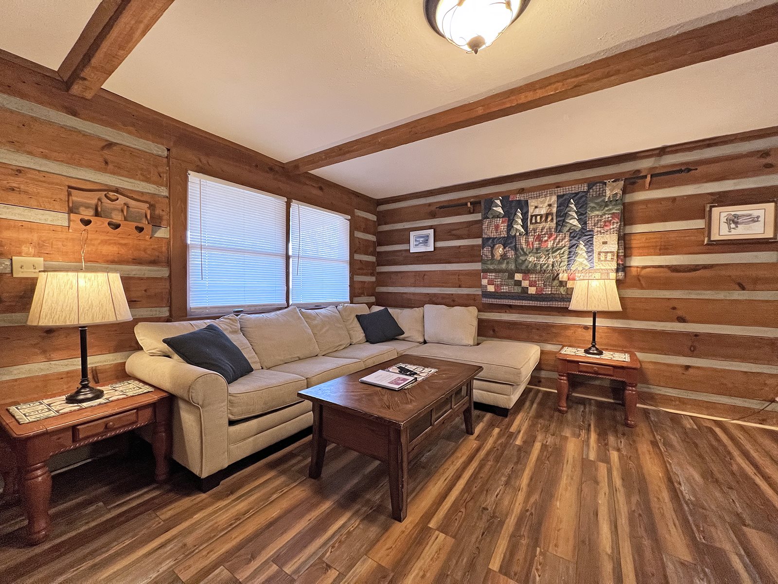 Log Cabin Rental near NOC in Smoky Mountains of NC