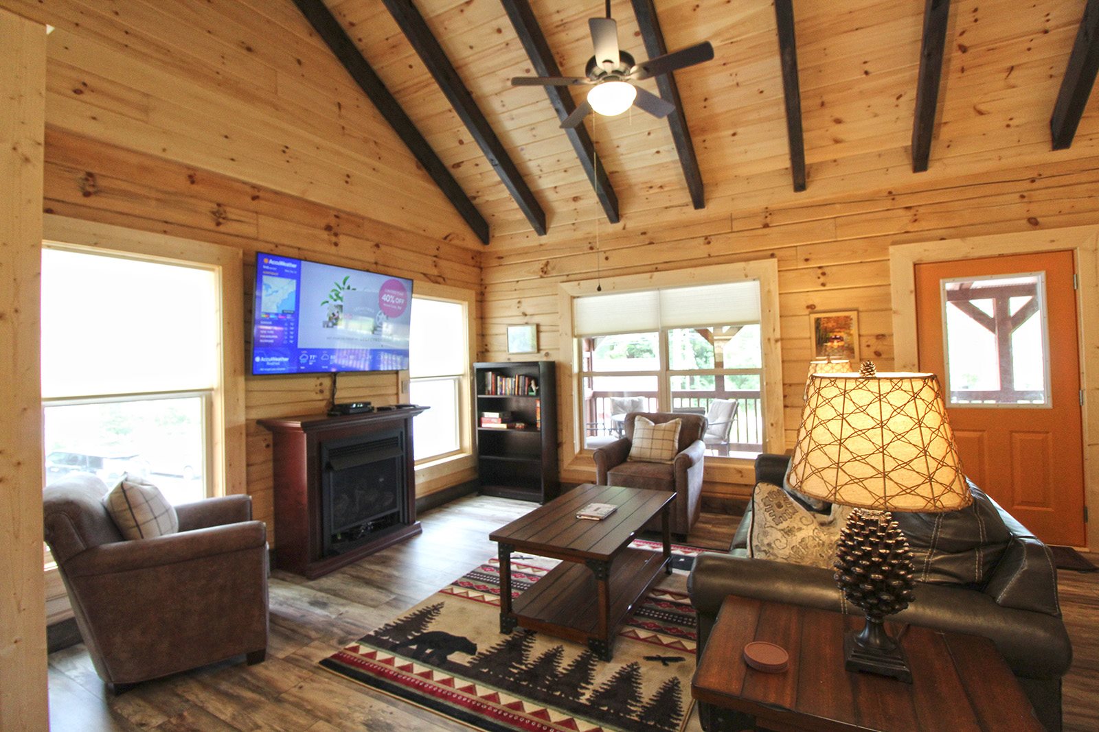 One Bedroom, One Bath Log Cabin Rental In Bryson City