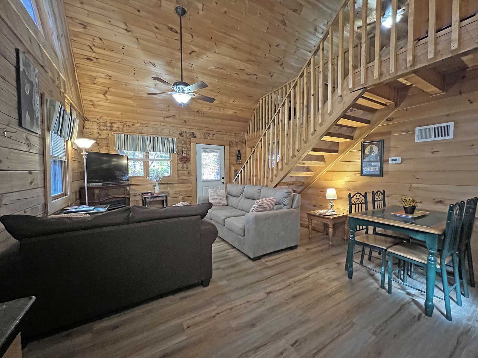Bryson City NC Cabin Rentals Pet Friendly Log Cabin
