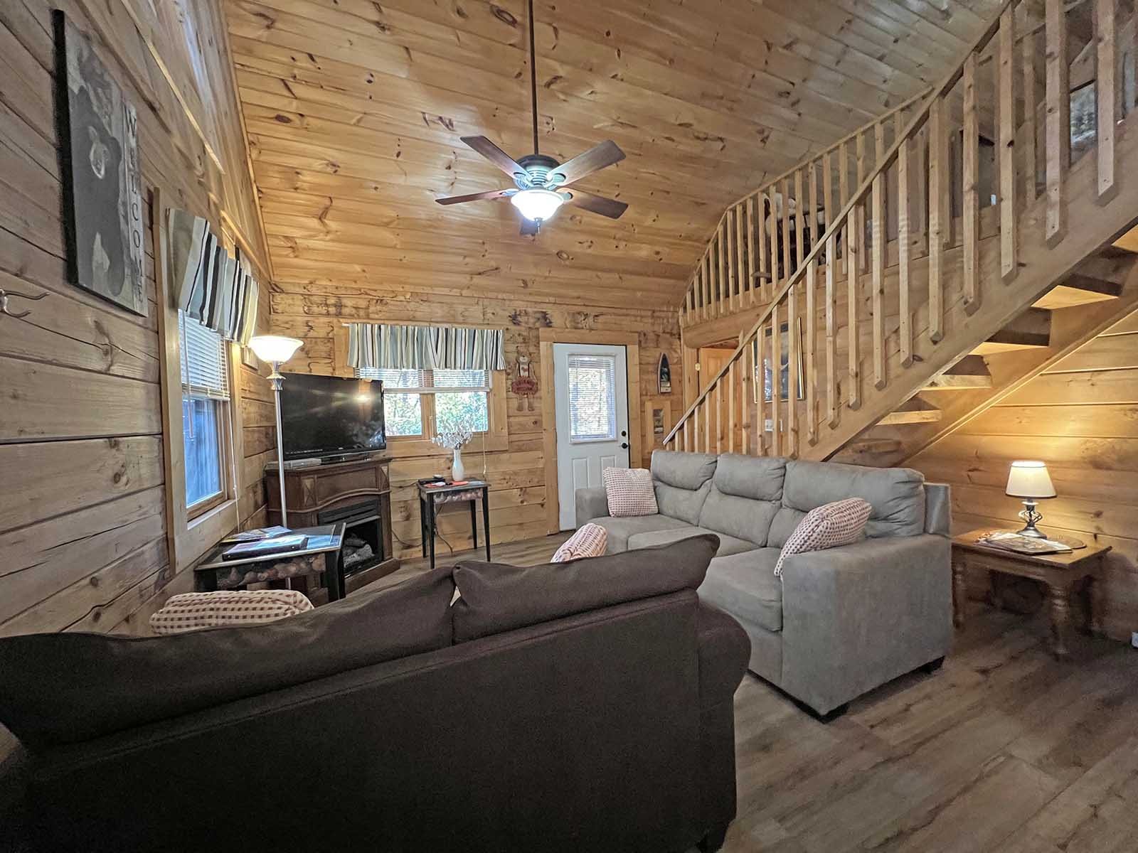 Bryson City NC Cabin Rentals Pet Friendly Log Cabin