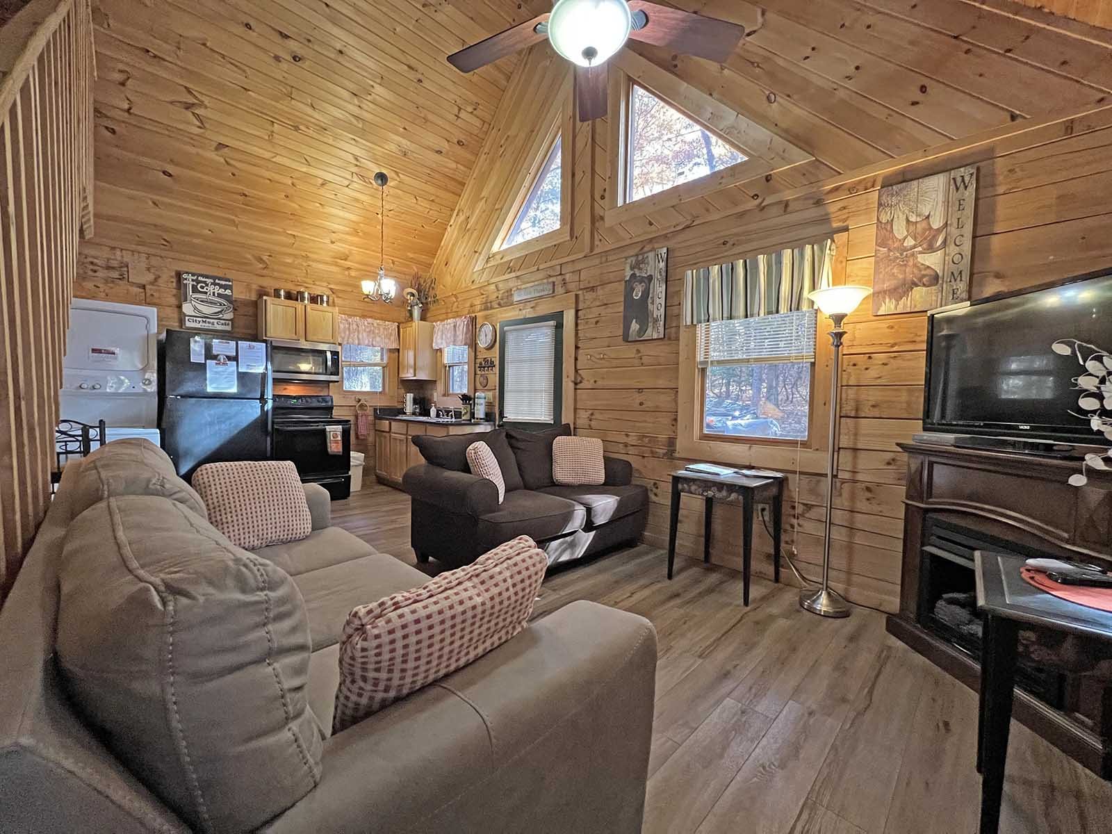 Bryson City NC Cabin Rentals Pet Friendly Log Cabin