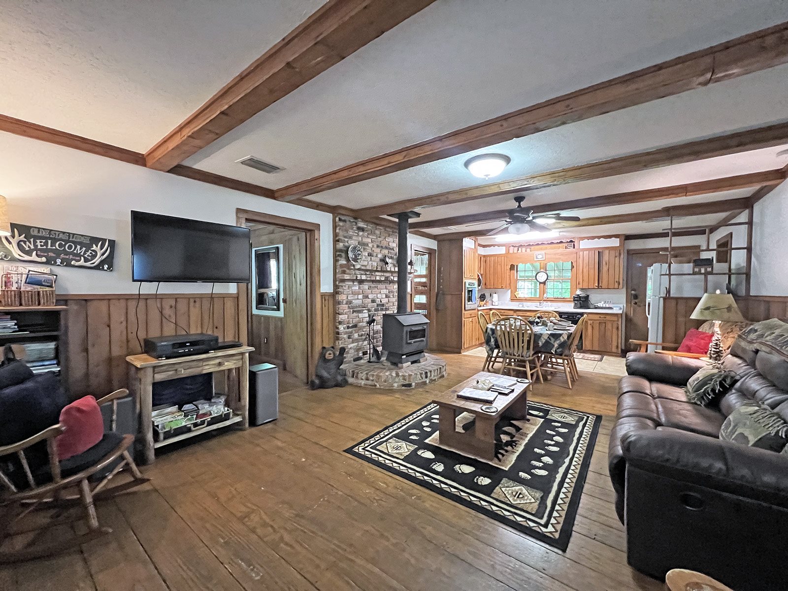 NC Mountain Cabin Rental on Trout Stream Near Bryson City Fishing Cabin