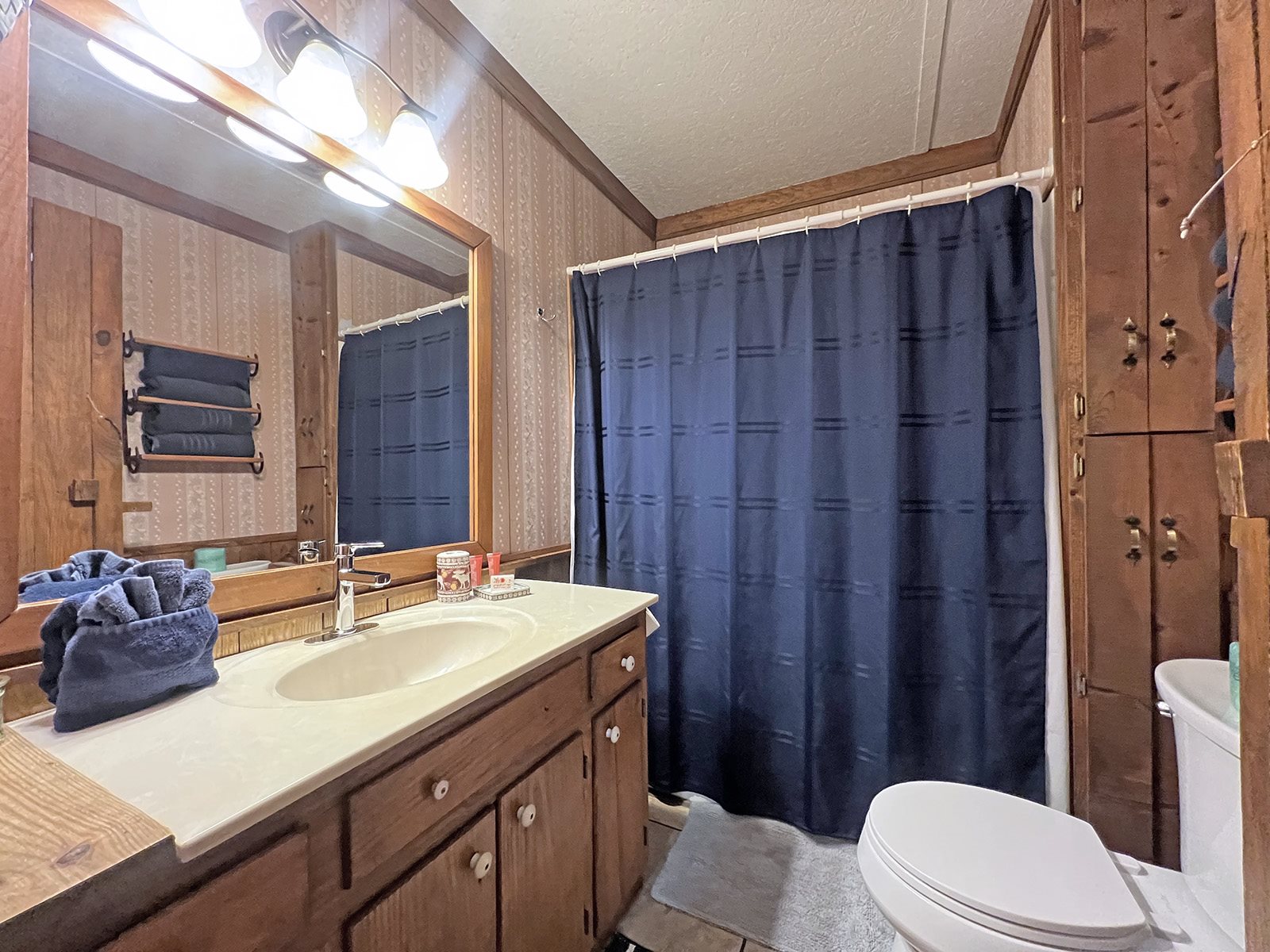 NC Mountain Cabin Rental on Trout Stream Near Bryson City Fishing Cabin