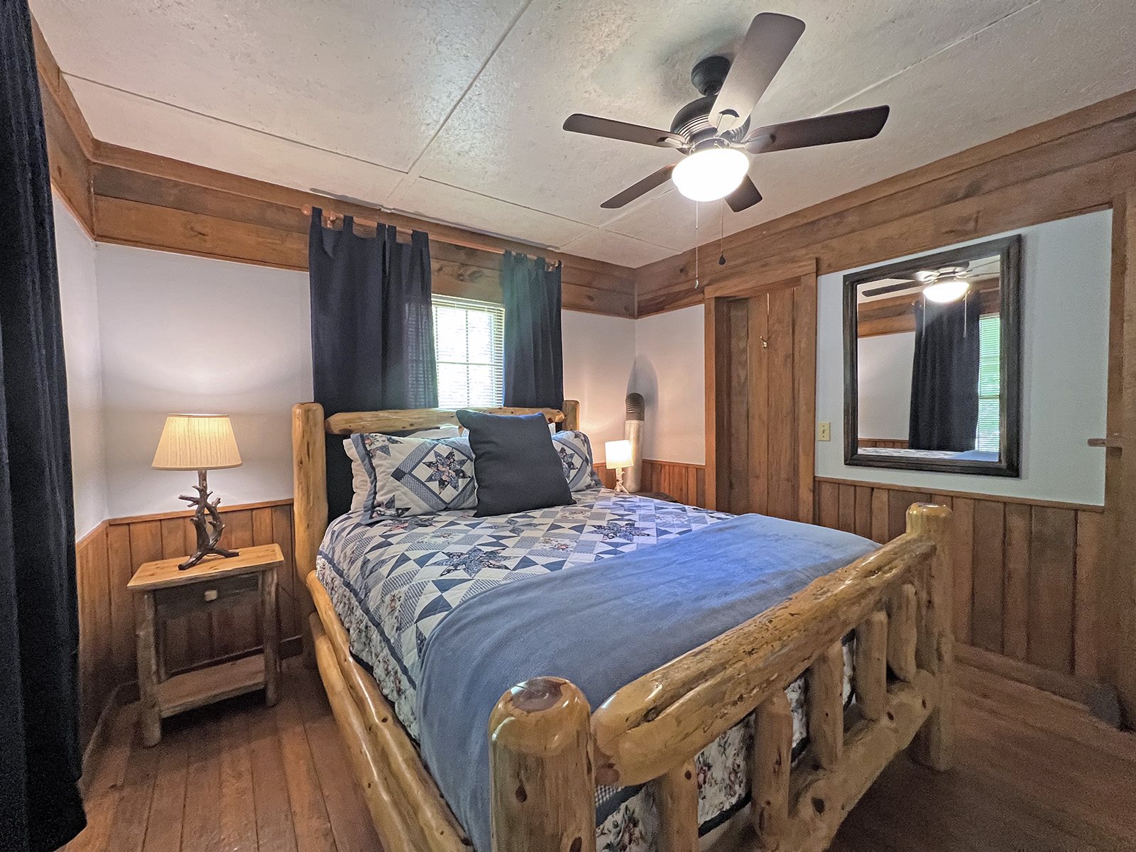 NC Mountain Cabin Rental on Trout Stream Near Bryson City Fishing Cabin