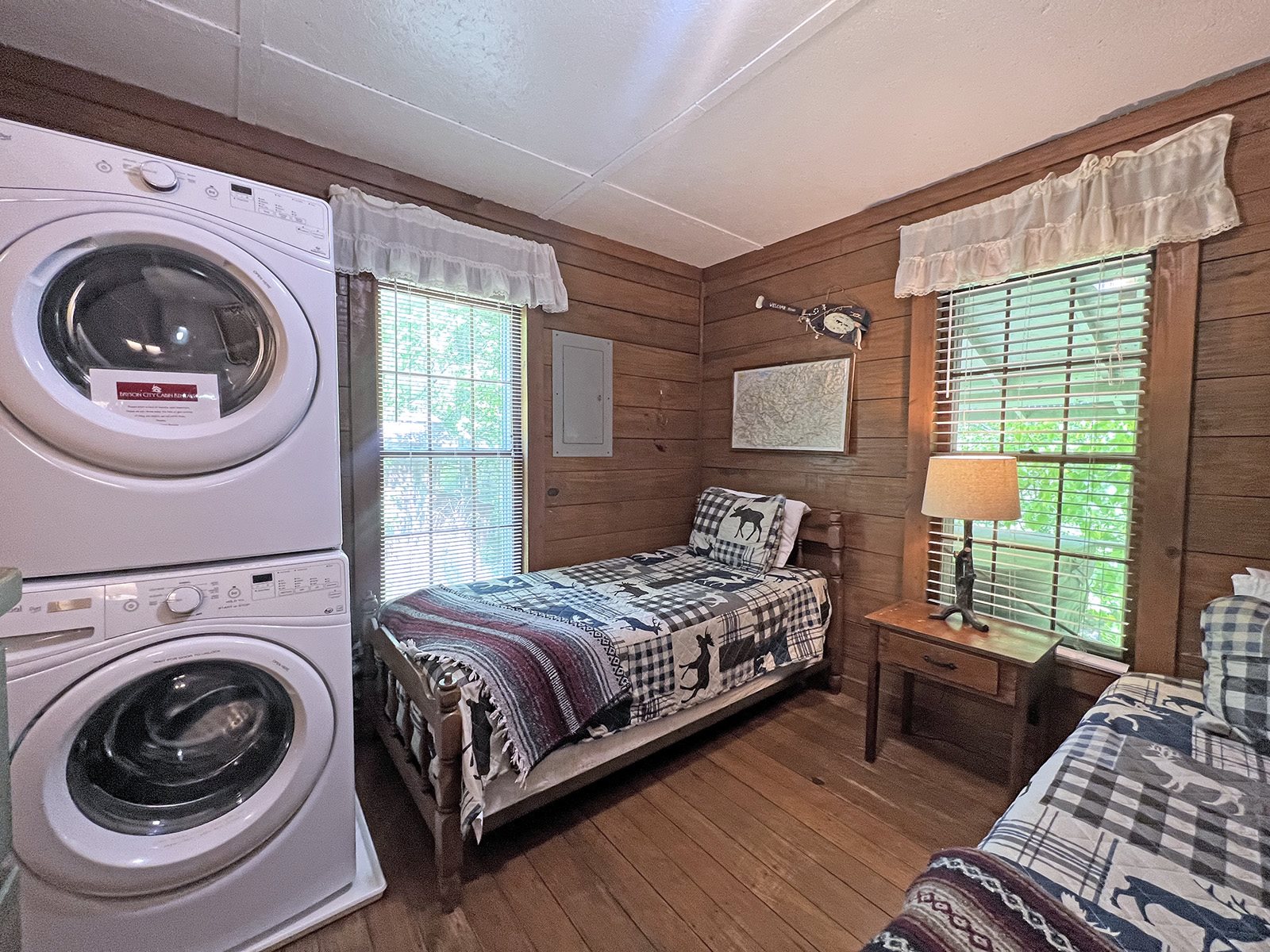 NC Mountain Cabin Rental on Trout Stream Near Bryson City Fishing Cabin