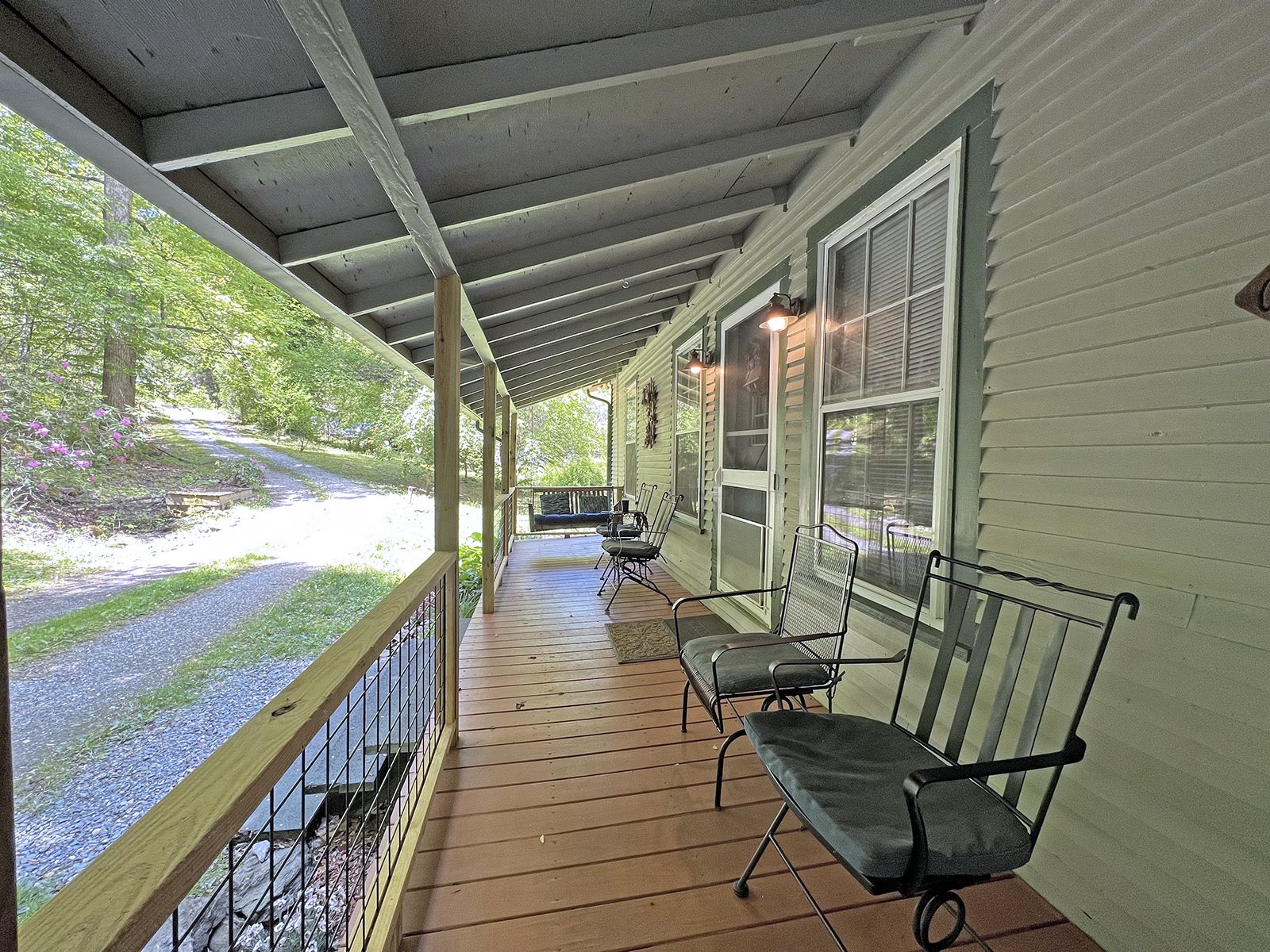 NC Mountain Cabin Rental on Trout Stream Near Bryson City Fishing Cabin