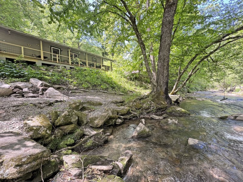 Nc Mountain Cabin Rental On Trout Stream Near Bryson City Fishing