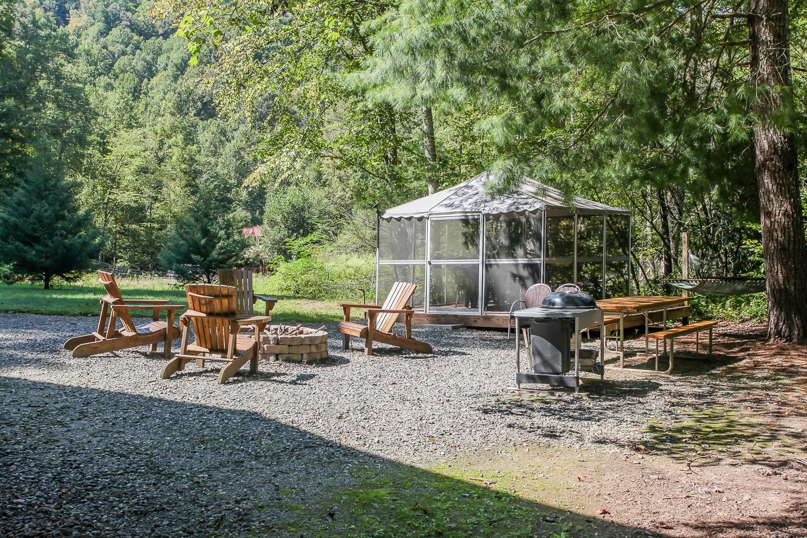 Creekside Cabin Rental Smoky Mountains Bryson City NC