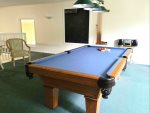 Have a Pool Tournament in the Clubhouse with Friends & Family
