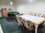 The Clubhouse Also Offers Poker and Games Tables, with Board Games Provided