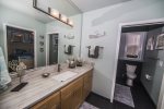The Pointe, Spa-Style Shower with Granite Counters and Heated Floors