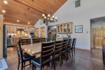 Black Bear Lodge, Beautiful Custom Dining Room Table