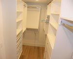 Primary suite walk-in closet