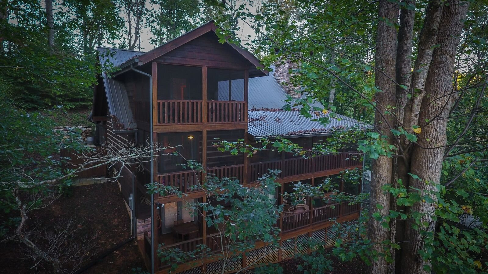 Luxury Cabin Rental Ellijay, GA Bear Creek Crossing