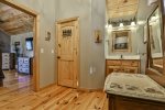 Lower level den