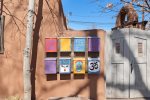 Mailboxes seen from the street marking entrance to the casita