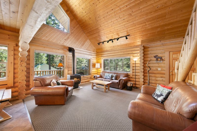 Ruby Peak Haven 34 Wallowa Lake Log Home Cabin Rental Log Home Vacation Rental Wallowa Lake Vacation Rentals Wallowa Lake Resort Accommodations