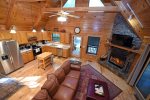 Wolf`s Den - Blue Ridge Cabin Rental