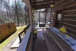 Peaceof Paradise-Blue Ridge cabin rental-Living Area