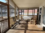 Toccoa River House - Screened Porch