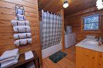 Cardinal Creek- Bathroom and washer and dryer