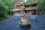 Large Cabin With a View!  Hot tub, Minutes from Blue Ridge and a lot to offer! Tree house suite now available
