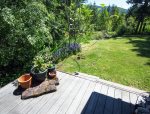 On a large private property