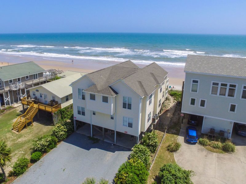 Surf City Vacation Al Home Beachfront 5 Bedroom