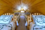Upstairs 4 twin beds 