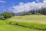 The villa sits alongside the Kapalua Bay Course