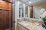 Enjoy the added space to get ready for the day