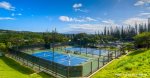 Enjoy a game of tennis or prickleball at the Kapalua Tennis Gardens 